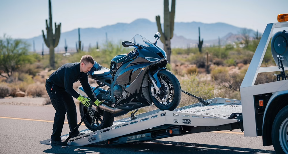 Motorcycle Towing services in Prescott